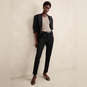 NWT! Banana Republic Black Comfort Stretch High Rise Sloan Pants 💫